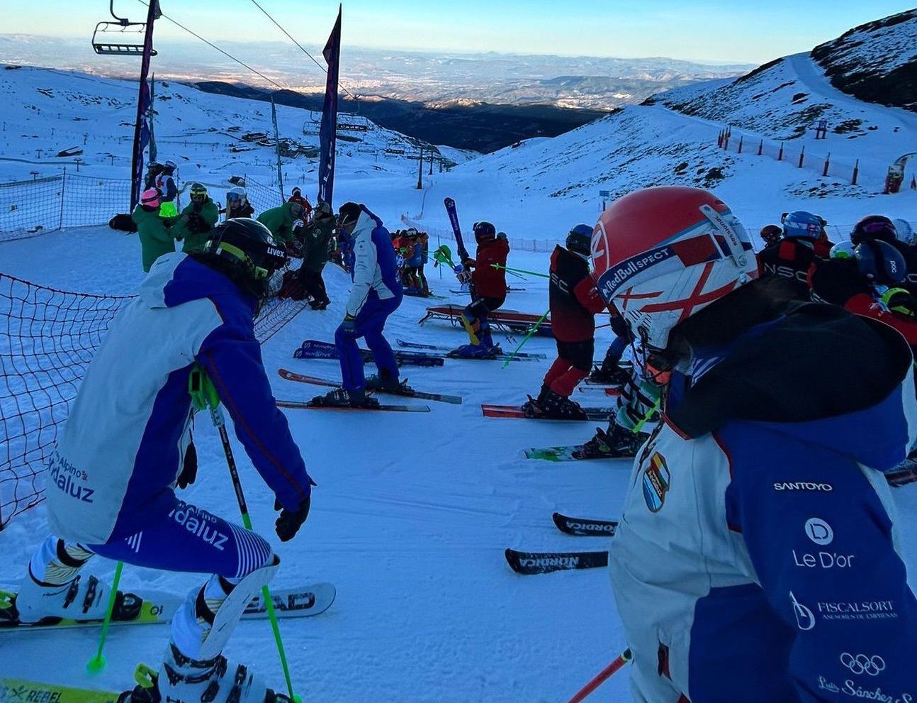 Senderos de nieve para adolescentes